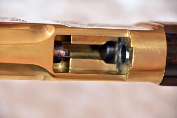 Uberti 1866 Yellow Boy Karabiner defekt ohne Korn