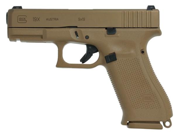Glock 19X coyote
