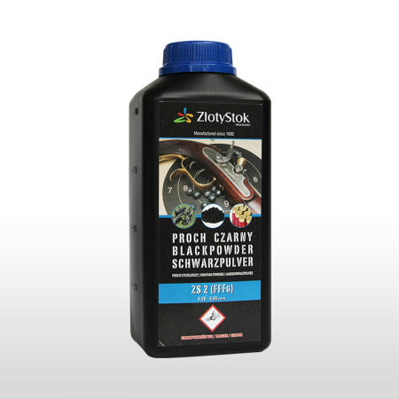 Zloty Stok Jagdschwarzpulver ZS 2, 3Fg