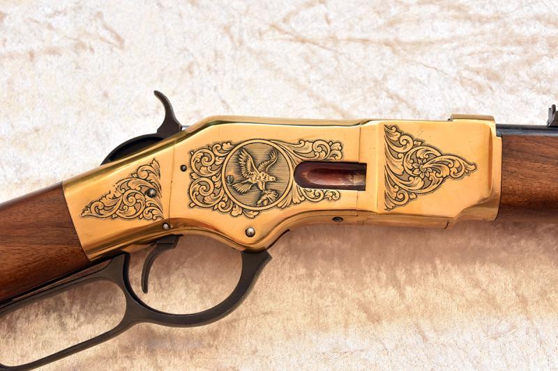 Uberti 1866 Yellow Boy Karabiner defekt ohne Korn